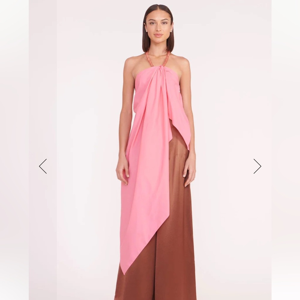 NWT STAUD DESIREE TOP | CORAL PINK - Medium